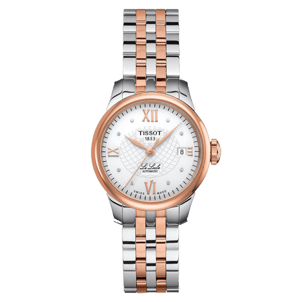 Tissot two best sale tone ladies watch