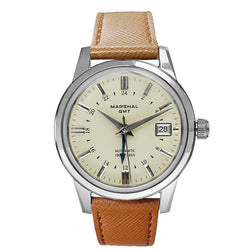 MARSHAL WATCH Men Classic 1446GMT9 (Brw)