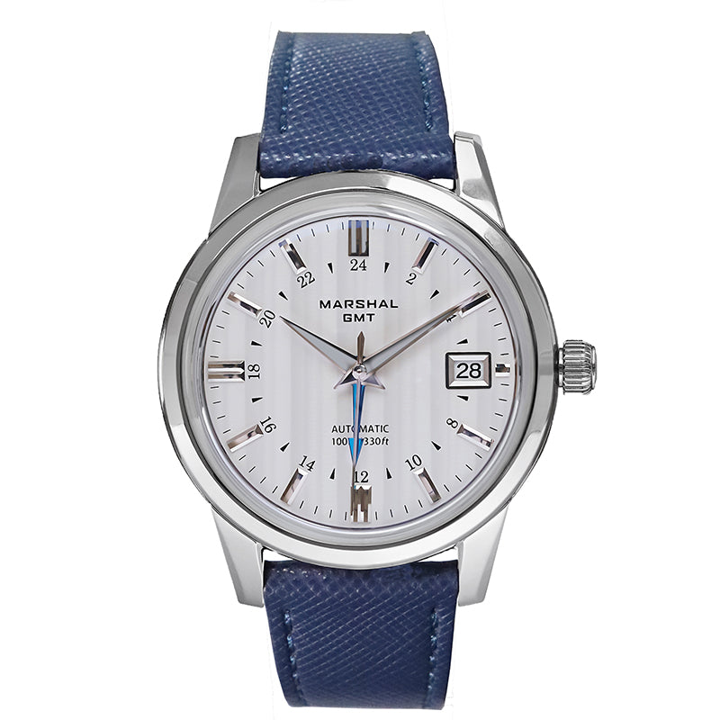 MARSHAL WATCH Men Classic 1146GMT2 (Blu)