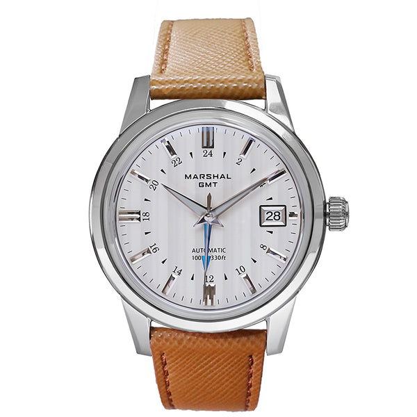 MARSHAL WATCH Men Classic 1146GMT2 (Brw) | Vincent Watch