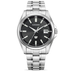 THE CITIZEN ECO-DRIVE BLACK WASHI DIAL AQ4091-56E - Vincent Watch