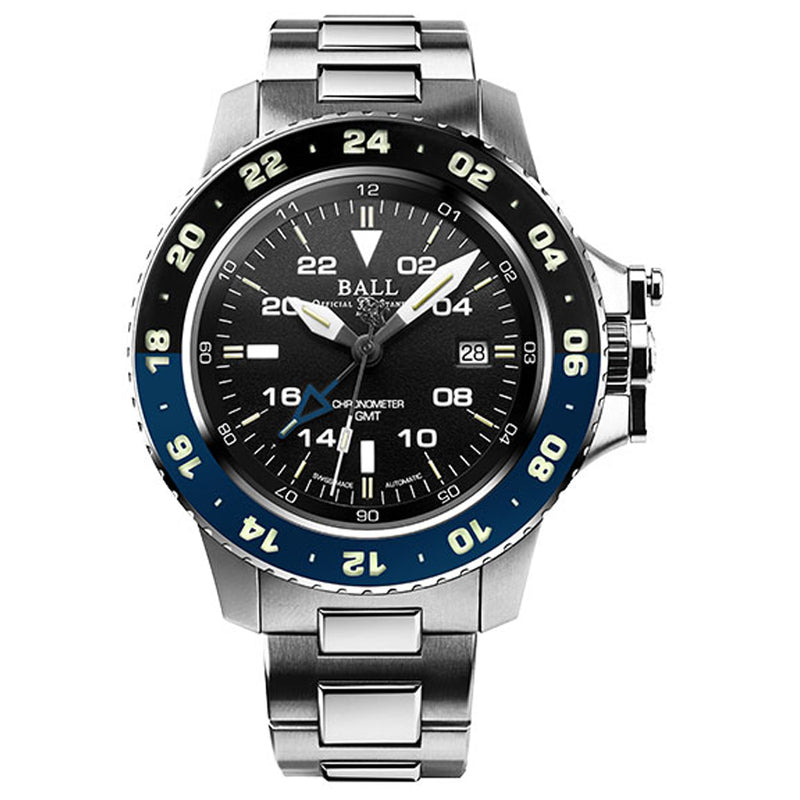 BALL ENGINEER HYDROCARBON 42MM AEROGMT II DG2018C-S10C-BK - Vincent Watch