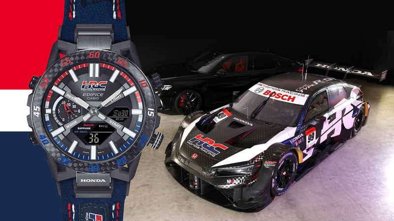 CASIO EDIFICE WATCH SOSPENSIONE Honda Racing Collaboration Model ECB-2000HR-1A