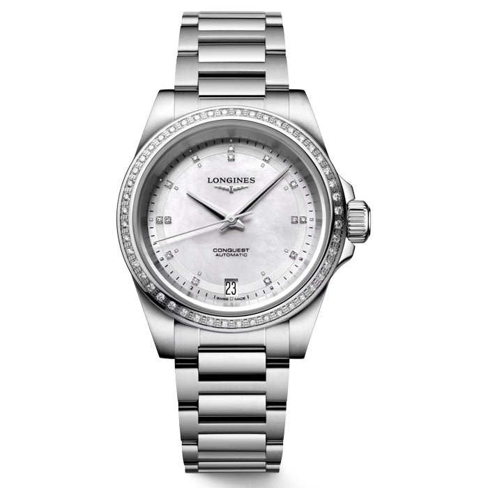 LONGINES CONQUEST AUTOMATIC 34mm L34300876 - Vincent Watch