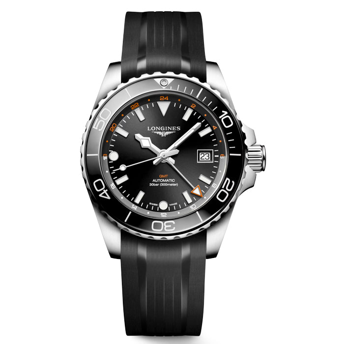 LONGINES HYDROCONQUEST GMT 41MM L37904569 - Vincent Watch