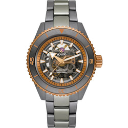 Rado Captain Cook High-Tech Ceramic Skeleton R32148162 - Vincent Watch