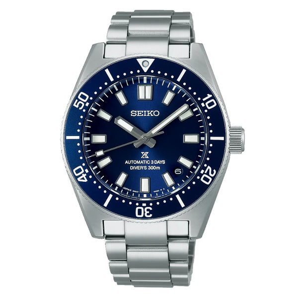 SEIKO WATCH AUTOMATIC PROSPEX 1965 REVIVAL DIVER’S 3-DAY 300M IN SCUBA BLUE SPB451J1 - Vincent Watch