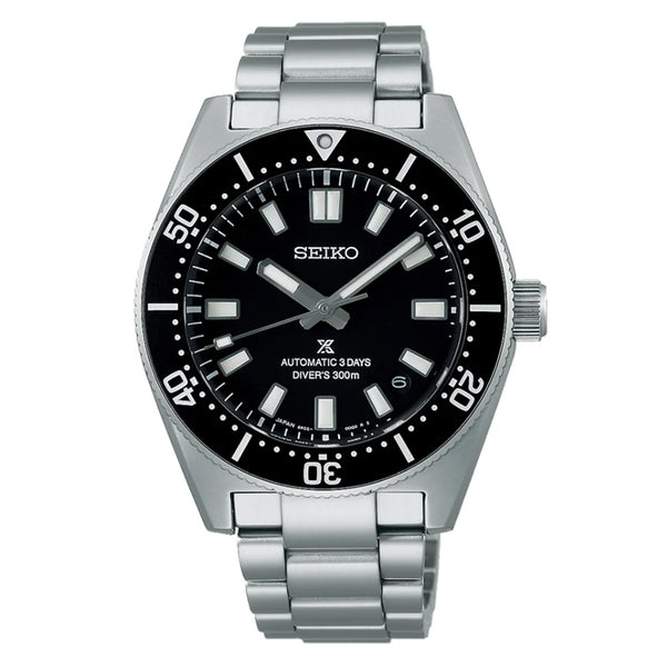 SEIKO WATCH AUTOMATIC PROSPEX 1965 REVIVAL DIVER’S 3-DAY 300M IN BLACK SPB453J1 - Vincent Watch