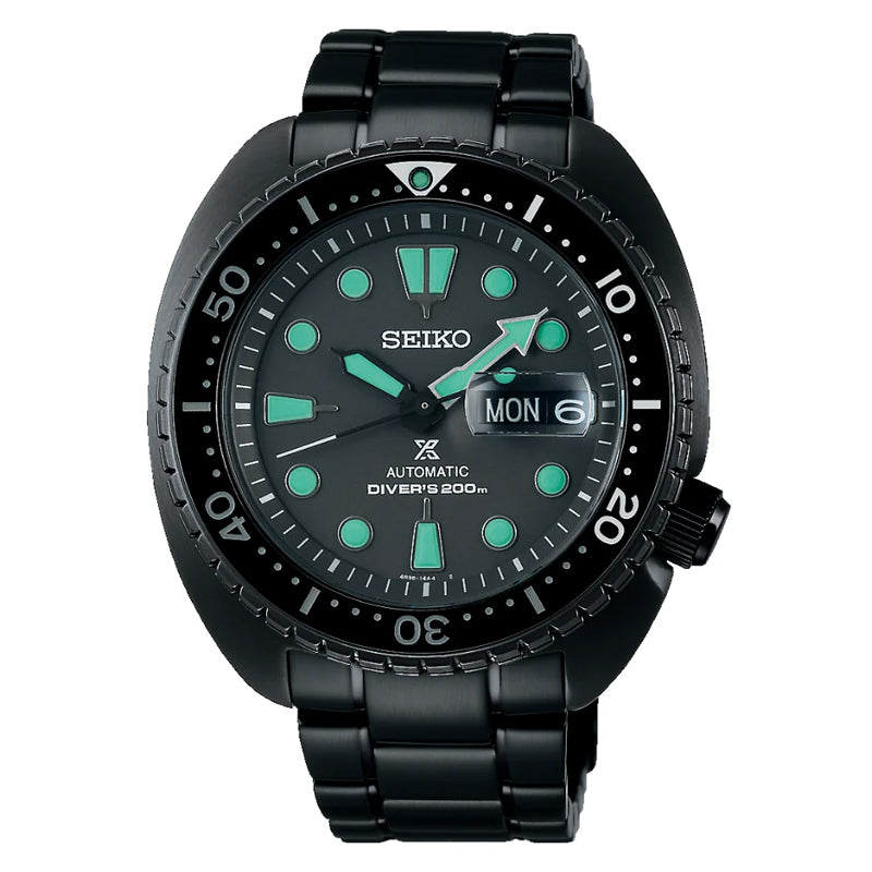 Seiko turtle black edition sale