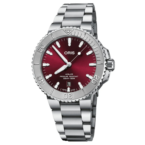 ORIS AQUIS DATE Relief 41.5MM 01 733 7766 4158-07 8 22 05PEB