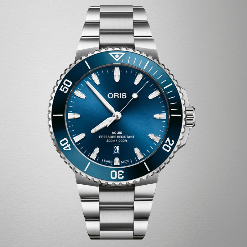 Oris aquis date watch sale