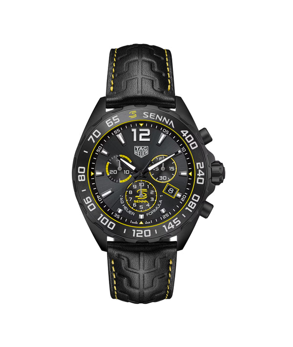 TAG Heuer Formula One Chronograph x Senna 43mm Watch CAZ101AJ.FC6487