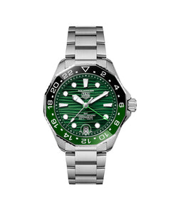 TAG HEUER AQUARACER GMT 42MM STAINLESS STEEL WATCH WBP5115.BA0013