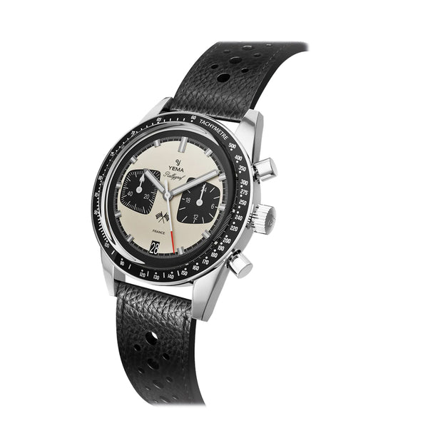 YEMA RALLYGRAF MECA-QUARTZ PANDA YMHF1580-BA - Vincent Watch