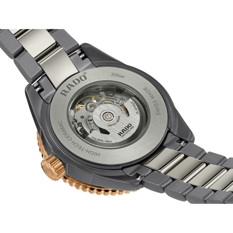 Rado Captain Cook High-Tech Ceramic Skeleton R32148162 - Vincent Watch