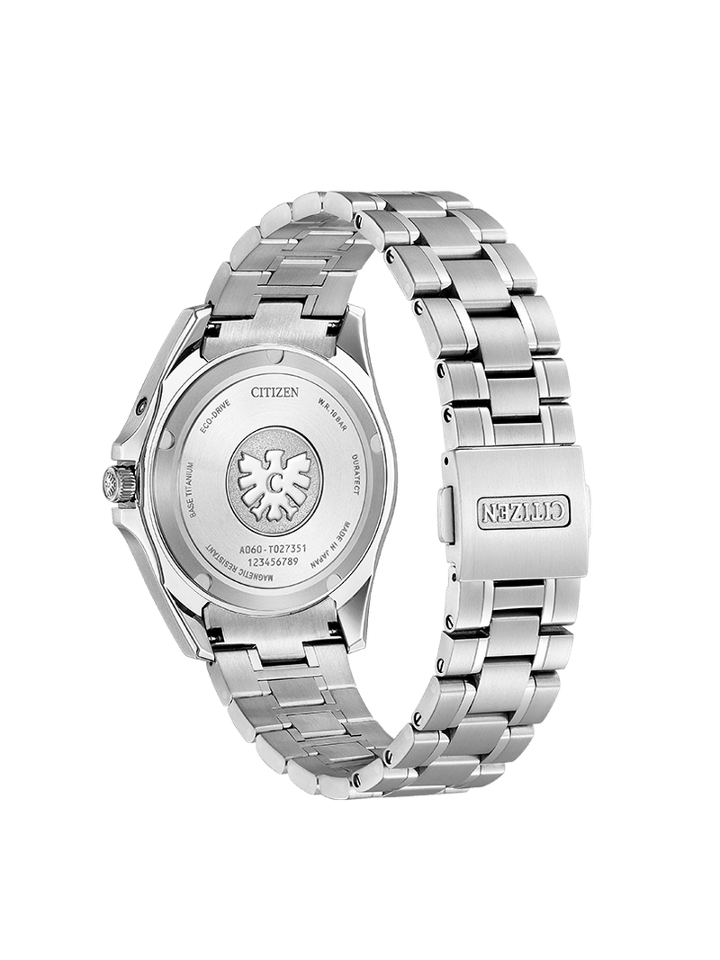 THE CITIZEN ECO-DRIVE BLACK WASHI DIAL AQ4091-56E - Vincent Watch