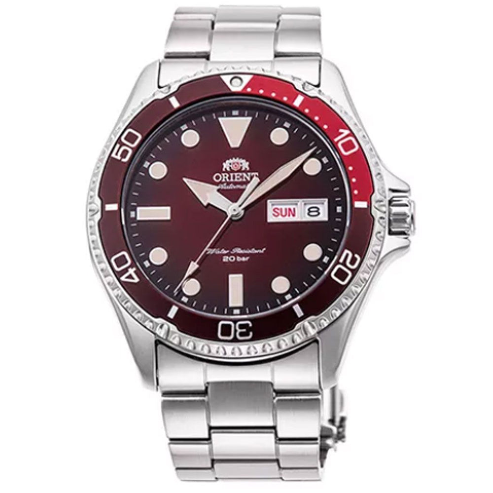 ORIENT MAKO iii KAMASU RED 42mm RA AA0814R