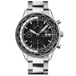 BALL Engineer II Navigator World Time Chronograph CM3388D-S-BK - Vincent Watch